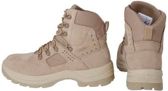 Protektor Militär-Halbschuhe Cross Beige