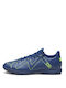 Puma Future Play TT Low Football Shoes with Molded Cleats Blue
