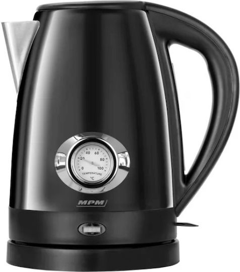 MPM Електрически Кана 1.7л 1500W Черна