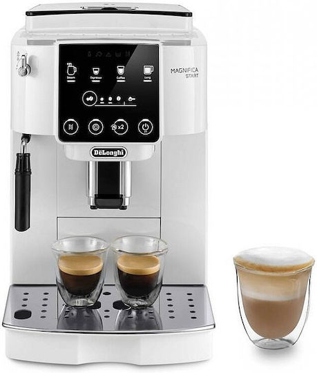 De'Longhi Magnifica Автоматична Еспресо Кафемашина 1450W 15bar С Мелачка Бяла ECAM220.20.W