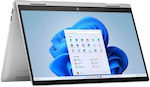 HP Envy x360 14-es0013dx 14" IPS FHD Touchscreen (Kern i5-1335U/8GB/512GB SSD/W11 Startseite) Natural Silver
