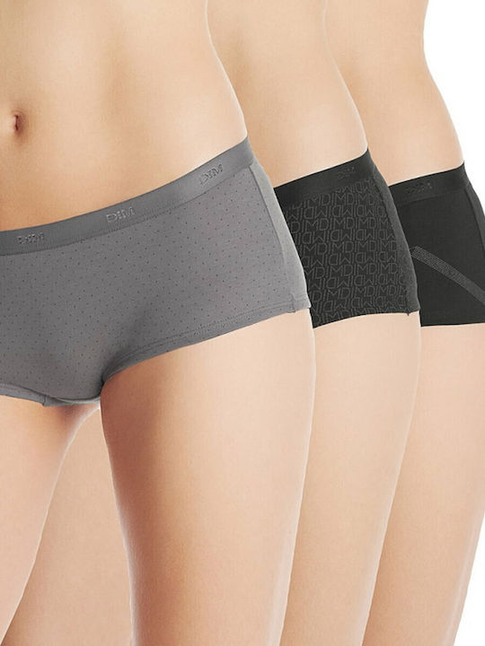 Βαμβακερά Damen Boxer 3Pack Gray
