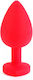 La Lolita Amsterdam Locu Anal Plug Small Red