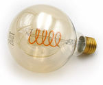 Adeleq Cog Spiral LED Lampen für Fassung E27 Warmes Weiß Dimmbar 1Stück