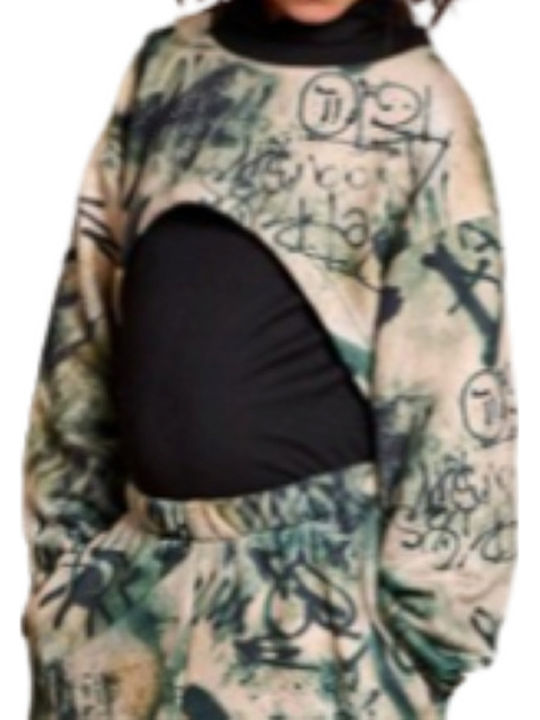 Kinderhemd Langarm Khaki