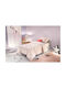 Saint Clair Sheet Set Single Cotton Enjoy Pink 165x250cm 2pcs