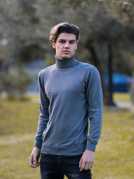 Langarm-Pullover Gray