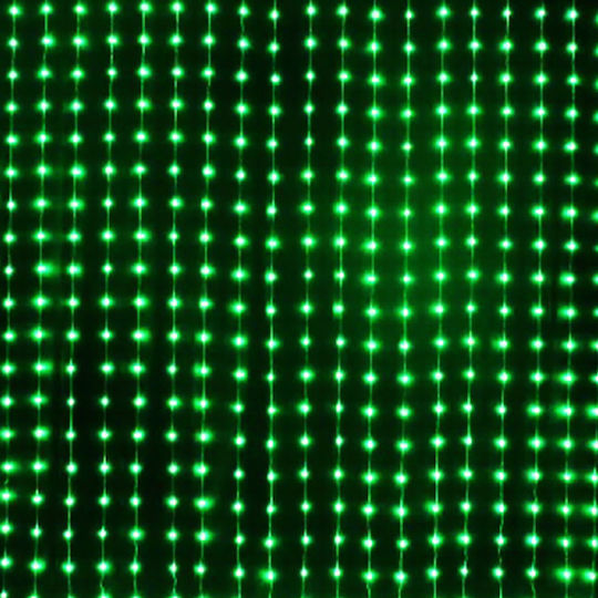 400 Lichterketten LED 2m. x 200cm Mehrfarbige Typ Vorhang 1Stück