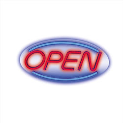 Neon Επιγραφή LED Μονής Όψης 450x16cm Μπλε Neon Επιγραφή LED Μονής Όψης 450x16cm Μπλε