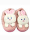 Ustyle Girls Closed-Toe Slippers Pink