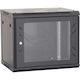 Eucom Επιτοίχια Καμπίνα Rack 12U 60x60x58cm Μαύρο P12-60-60