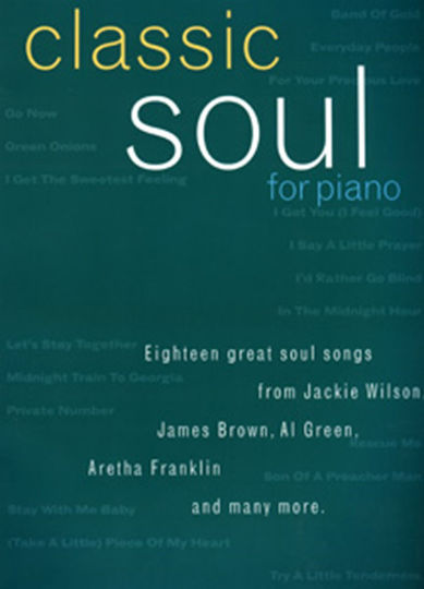 Music Sales Classic Soul Παρτιτούρα για Πιάνο
