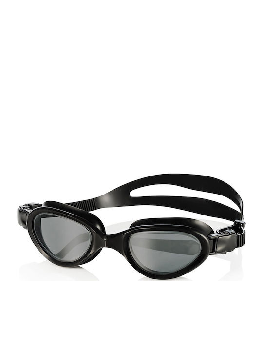 Aquaspeed Swimming Goggles Adults with Anti-fog Lenses Black