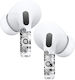 Rockmax Art Skin 148appys Велкро в Многоцветен цвят за Apple AirPods Pro 2