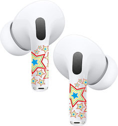 Rockmax Art Skin 155appys Αυτοκόλλητα σε Πολύχρωμο χρώμα για Apple AirPods Pro 2