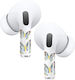 Rockmax Art Skin 220appys Αυτοκόλλητα σε Πολύχρωμο χρώμα για Apple AirPods Pro