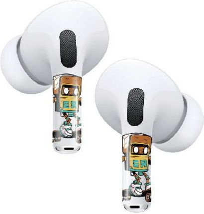 Rockmax Art Skin 925appys Aufkleber in Mehrfarbig Farbe für Apple AirPods Pro