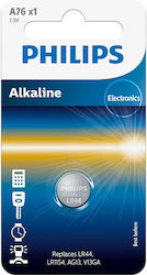 Philips Αλκαλική Μπαταρία LR44 1.5V 1τμχ