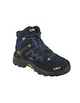 CMP Kids Waterproof Hiking Boots Mid Blue