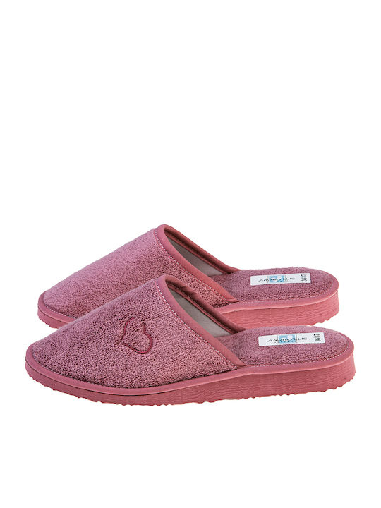 Amaryllis Slippers Зимни Дамски Чехли Розов