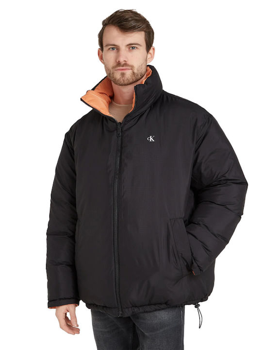 Calvin Klein Winter Jacke Puffer Schwarz