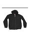 Joyce Kids Sweatshirt Cardigan with Hood Black