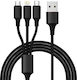 Regular USB to Lightning / Type-C / micro USB 1.2m Cable (00022194)