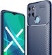 Realme Back Cover Silicon Albastru (Realme C21Y/C25Y)