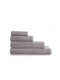 Nef-Nef Homeware Facecloth Fresh 50x90cm Grey 725 Weight 550gr/m²