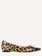 Ras Leopard Ballerinas