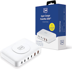 3MK Adapter 100W 20V USB-C με Αποσπώμενο Καλώδιο