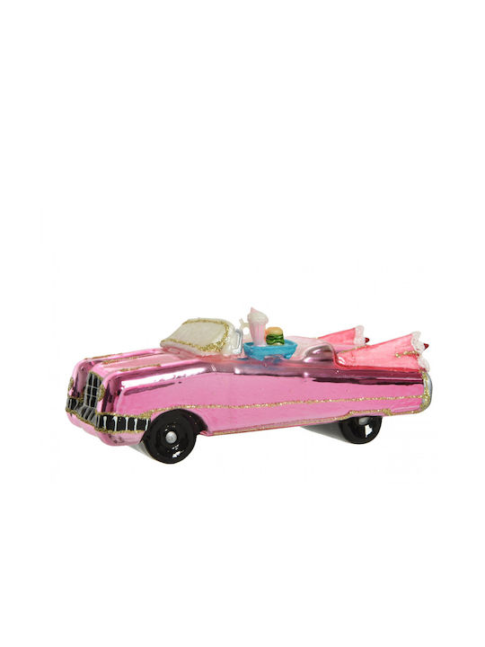 Hängendes Ornament Auto Rosa 13.4x6.2cm