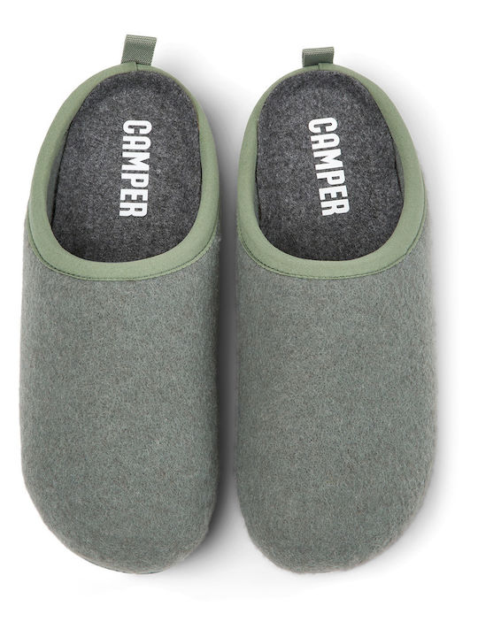 Camper Wabi Затворени Вълнени Дамски Чехли Зелени