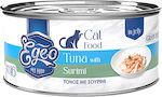 Egeo Pet Food Wet Food for Adult Cat in Can with Tuna 85gr