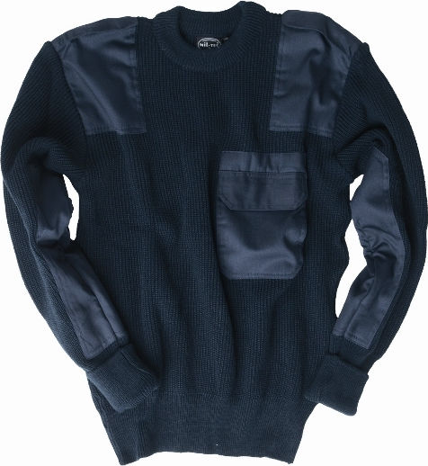 Mil-Tec Pullover Militär in Blau Farbe