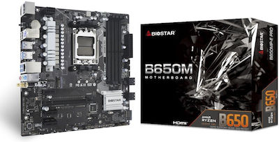 Biostar B650MP-E PRO v6.0 Wi-Fi Motherboard Micro ATX with AMD AM5 Socket