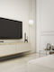 TV-Möbel Hölzernes Loro Ii Beige L135xB32xH30cm