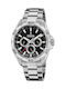 Festina Watch Battery with Silver Metal Bracelet