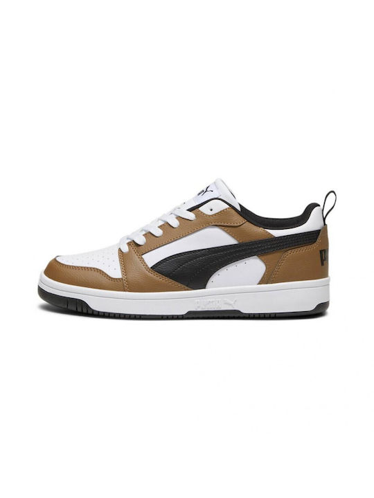 Puma Rebound V6 Sneakers Μπεζ