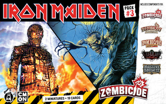 Game Expansion Zombicide Iron Maiden Character Pack 14+ Years Old (EN) Cool Mini Or Not