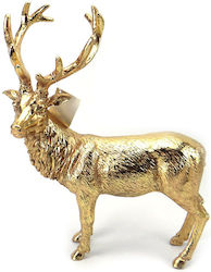 Zaros Weihnachtsfigur Hirsche Gold