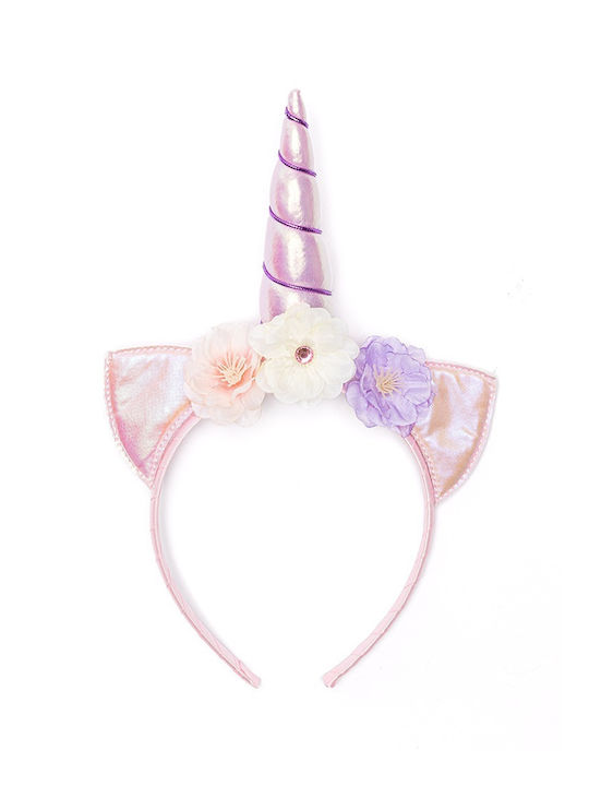 Great Pretenders Pink Kids Headband with Unicorn