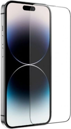 Прозрачно 2.5D Full Glue Закалено Стъкло iPhone 15 Pro Max