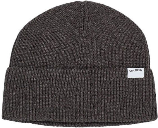 Beanie Ανδρικός Σκούφος Πλεκτός σε Γκρι χρώμα
