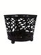 Firepit Black 45x35.5x35cm