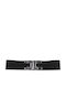 Elastic Women's Belt Black