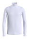 Tommy Hilfiger Men's Long Sleeve Blouse Turtleneck White