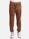 Paco & Co Herren-Sweatpants Camel