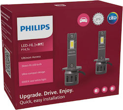 Philips Ultinon Access Car H1 Light Bulb LED Canbus 6000K Cold White 12V 13W 2pcs