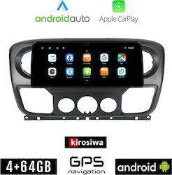 Kirosiwa Car-Audiosystem für Nissan NV400 2011-2020 (Bluetooth/USB/WiFi/GPS/Apple-Carplay/Android-Auto) mit Touchscreen 12.3"